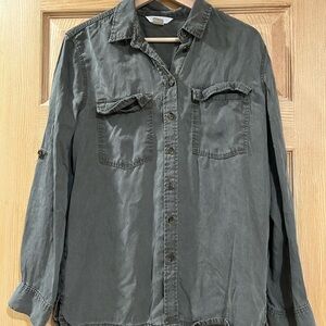 H&M Charcoal Shirt Jacket